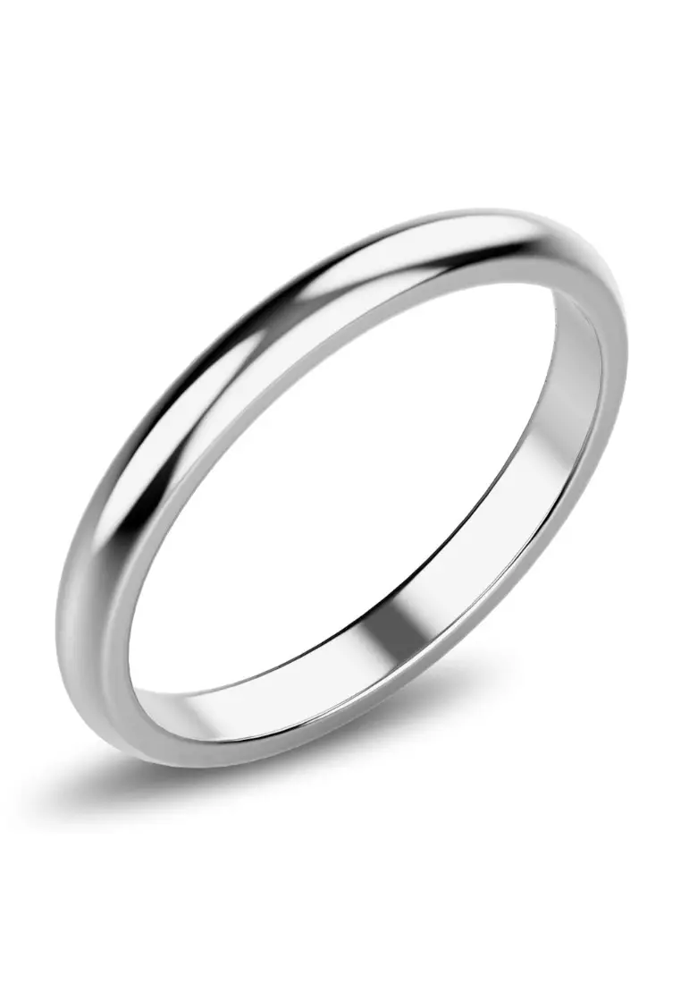 Camille Minimal Stacker Ring in Silver