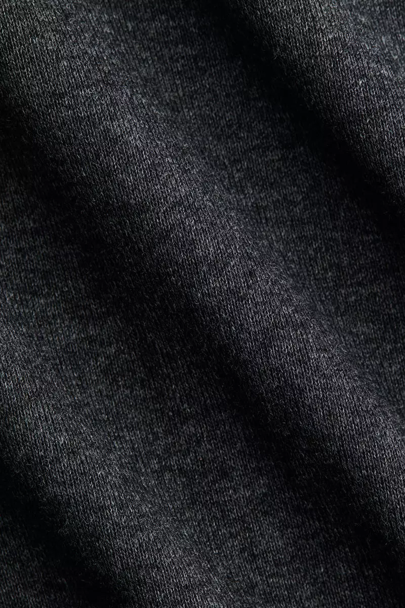 Fine-knit polo dress