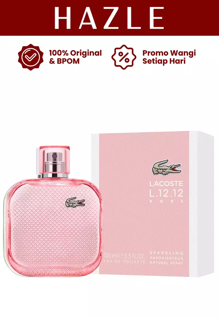 Jual Lacoste Rose Sparkling Woman EDT 100 ml Original 2025
