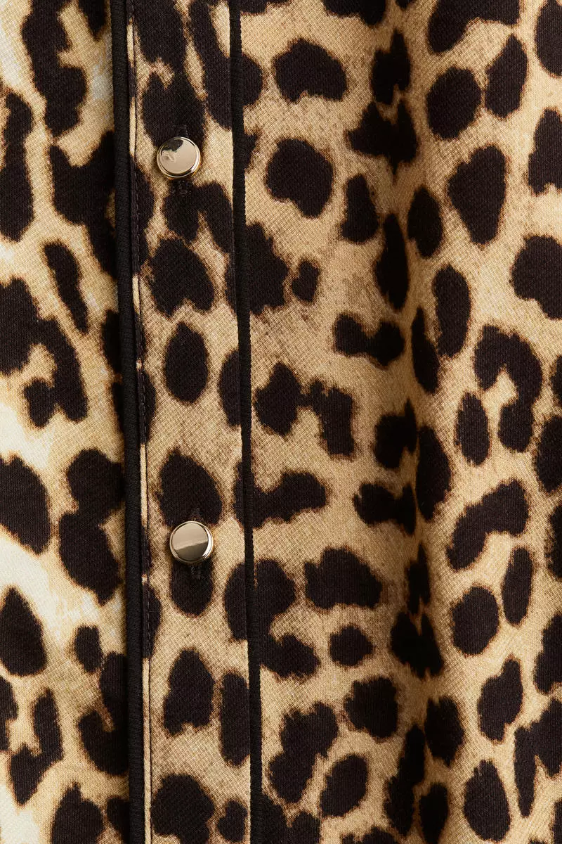 Buy H&M Patterned tiebelt dress 2024 Online ZALORA