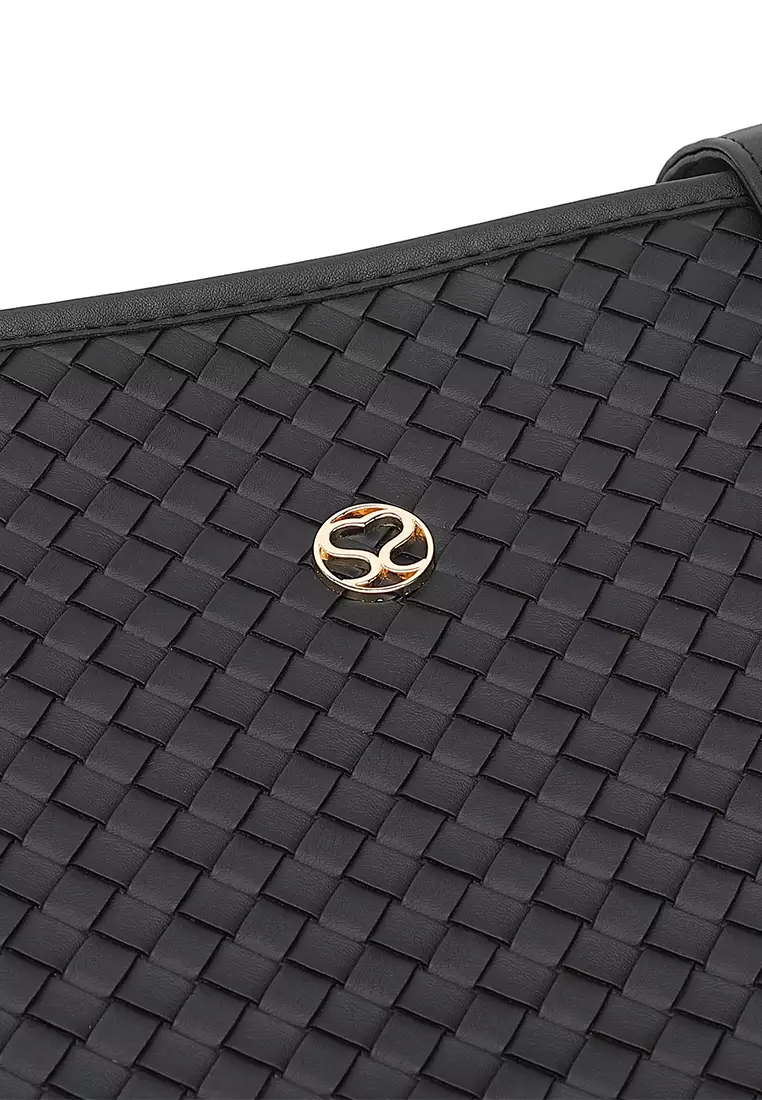 Women's Tote Bag / Shoulder Bag / Top Handle Bag (Tas Jinjing / Tas Bahu / Tas Tangan) - Hitam