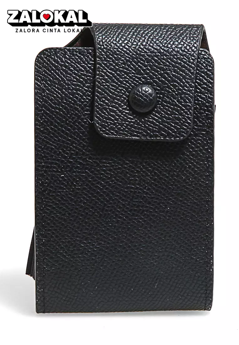 Dompet Kartu Pria Card Wallet Many Slot Simple Design Material Leather ORIGINAL