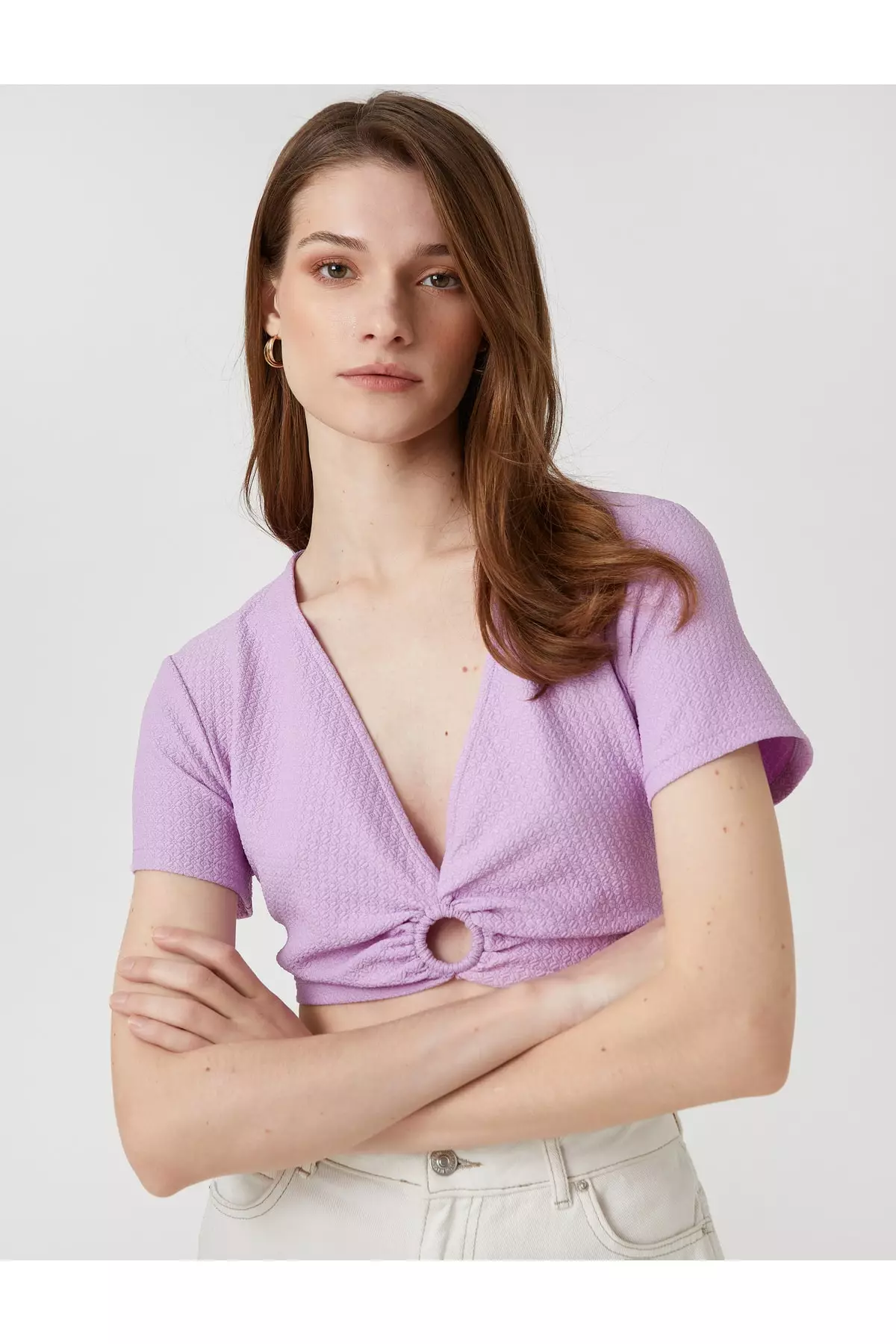 O-Ring Crop Top