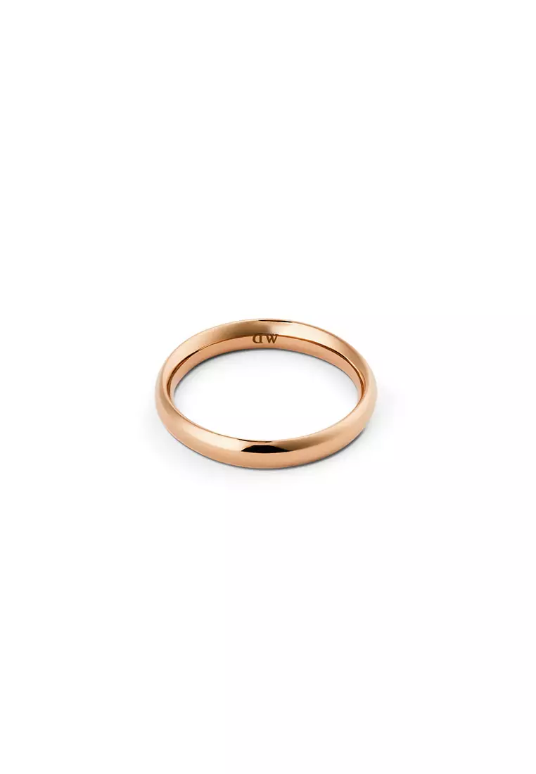 Classic Arch Ring Rose Gold 3.5mm - Unisex Ring for women and men stainless steel Ring DW Official Authentic Original