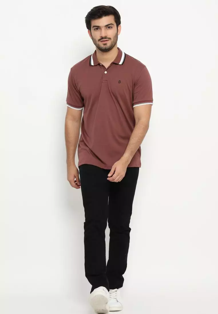 MATSUDA Kaos Polo Shirt Pria Kerah Aioi