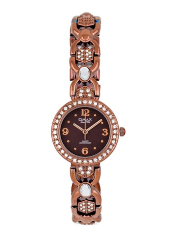 JES624BRW 時尚水鑽細鏈esprit官網手錶, 錶類, 不銹鋼錶帶