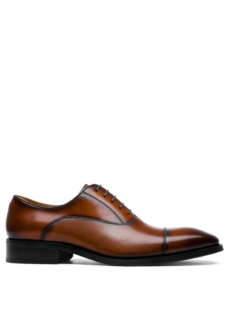 Leather Cap Toe Business Shoes DS8988-92