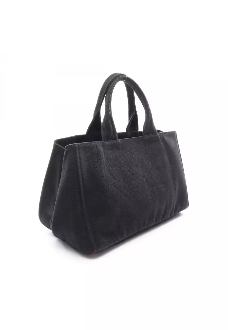 Buy Prada Pre-Loved Prada Ⅾenim CANAPA Canapa Handbag tote bag
