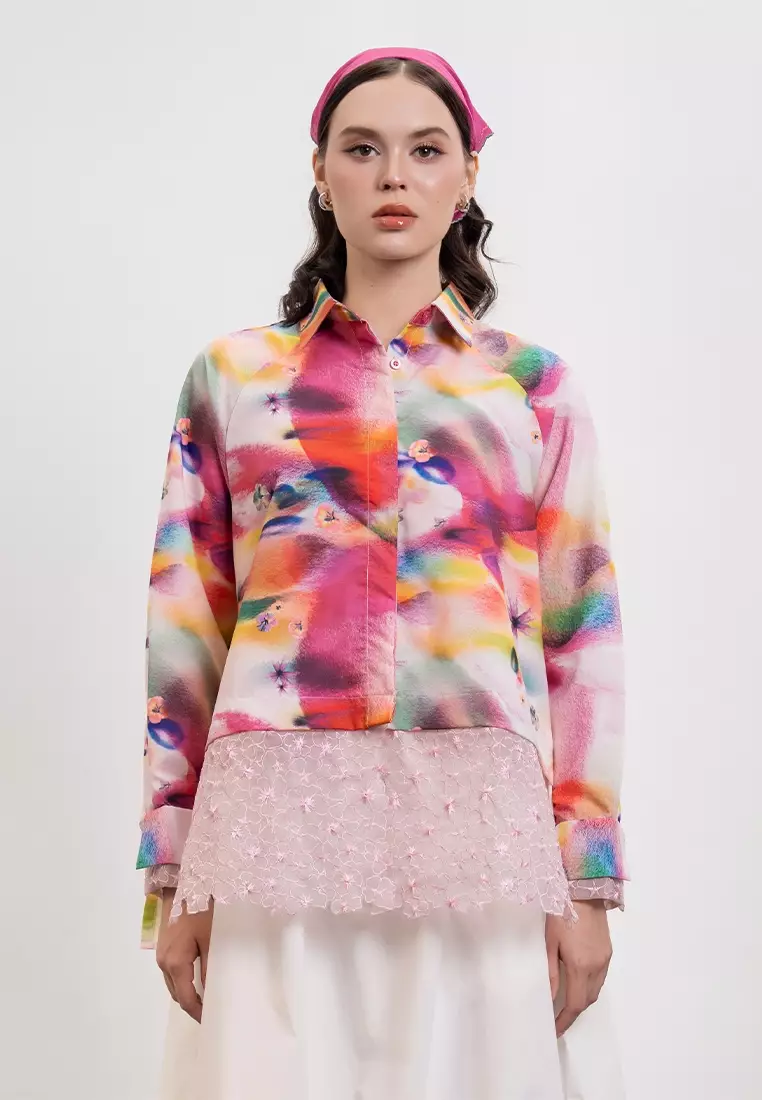 Kami Aruna Layered Top Blossom