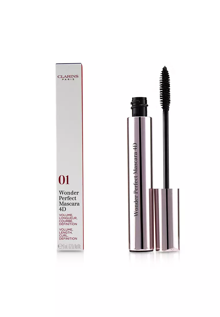 Clarins - Wonder Perfect Mascara 4d - # 01 Perfect Black 8ml/0.2oz