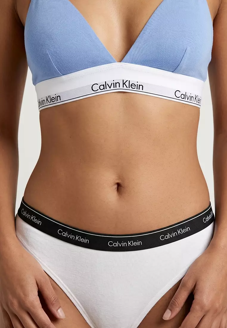 Icon Cotton Modal Lightly Lined Triangle Bralette