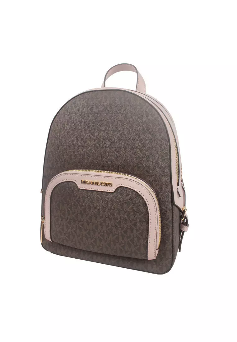 Buy MICHAEL KORS Michael Kors MK JAYCEE MD ZIP PKT Backpack PVC
