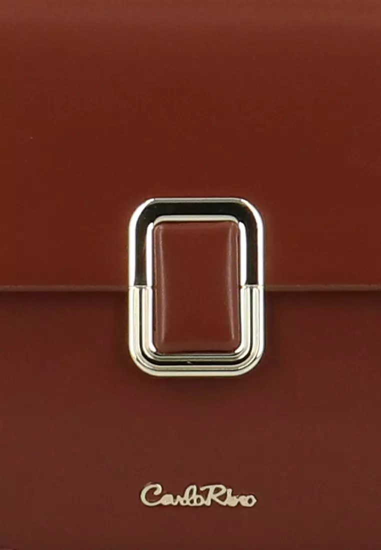 The Harper 2-Way Shoulder Bag - Medium Brown