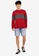 UniqTee red Textured Sweater With Contrast Band 06CE8AACE67006GS_3