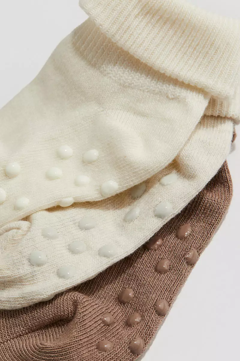 5-pack anti-slip socks