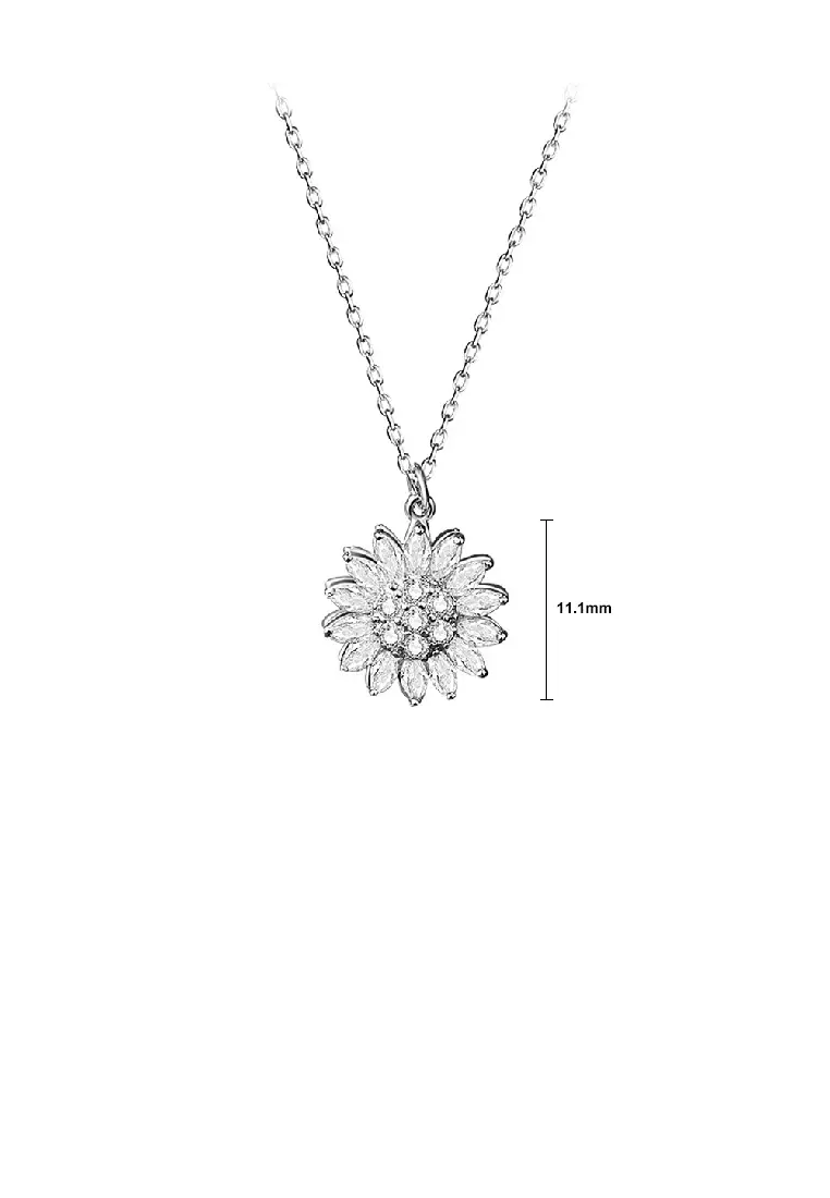 Sunflower pendant online cheap