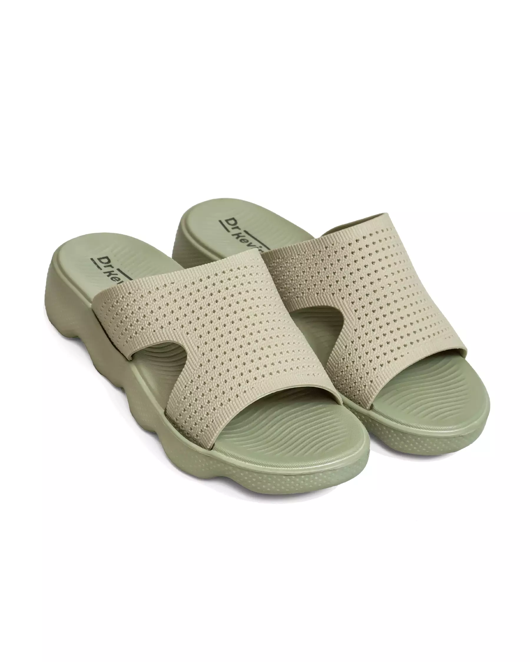 Dr. Kevin Sandal Selop Wanita Hak Rata Flat Sandal 571-140