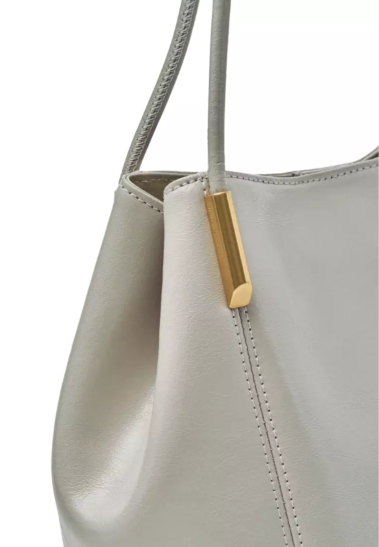 Marron Bag - Misty White