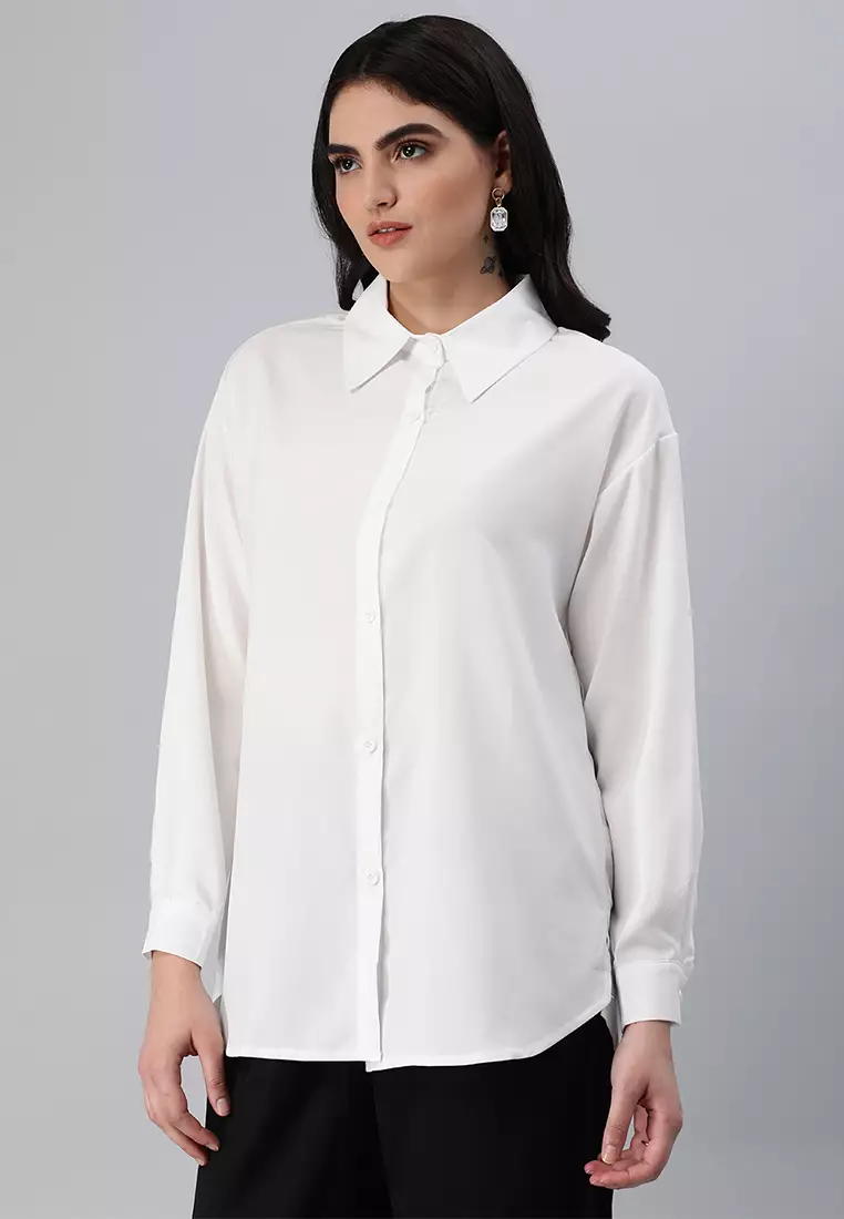 White Long Sleeve Shirt
