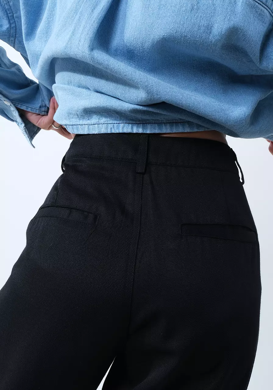 Celana Loose Wanita Oddessa Black