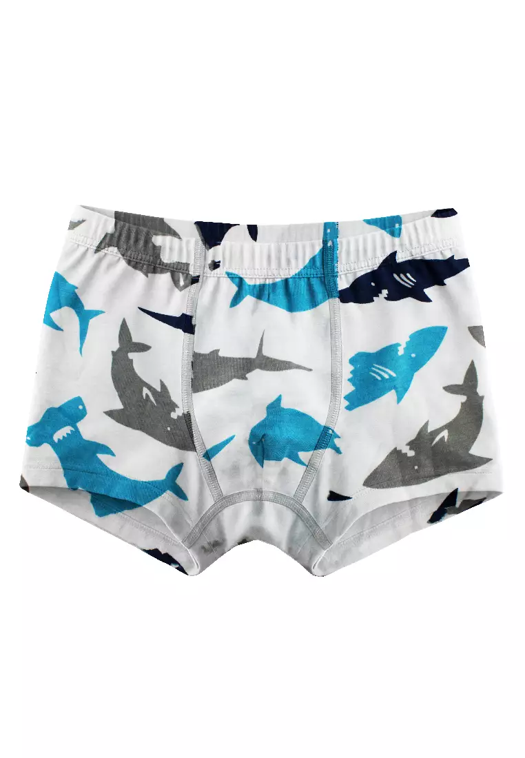 Boys' Antimicrobial Cotton Boxer Brief 3 pieces in a pack UCBBG521
