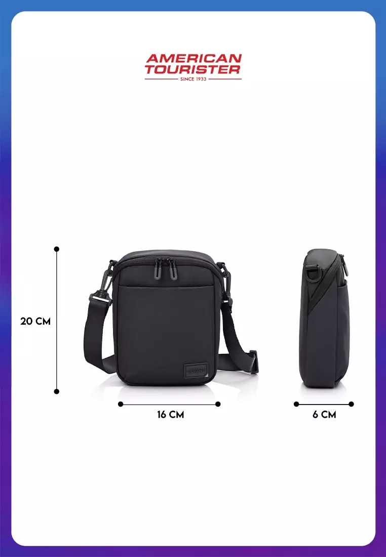 American Tourister Orbit Crossbody Bag S R - Black