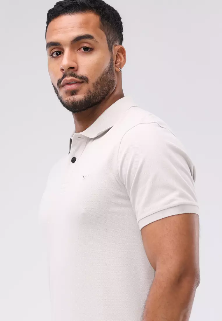 Cvc Collared Shirt Pique