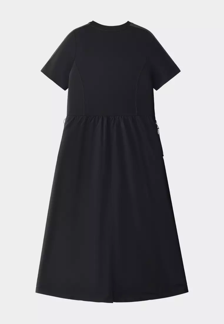 green emerald velvet dress Fila Spaghetti Strap Ribbed Knit Maxi Dress – watereverysunday main image 0