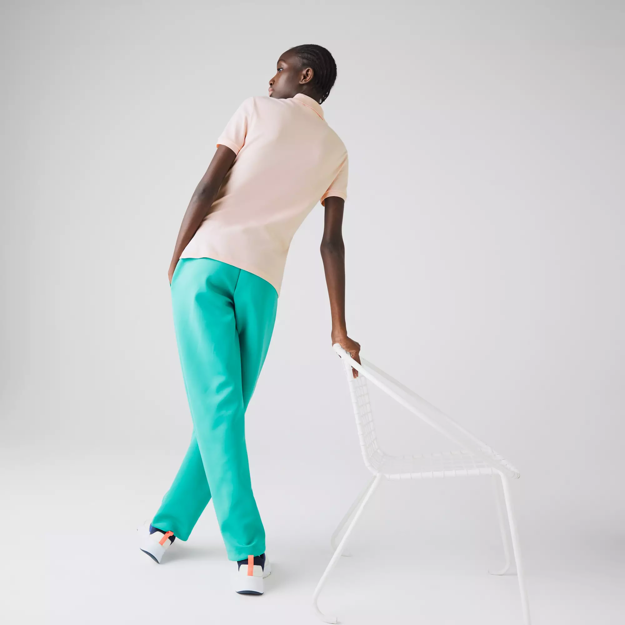 Women's Lacoste Stretch Cotton Piqué Polo Shirt