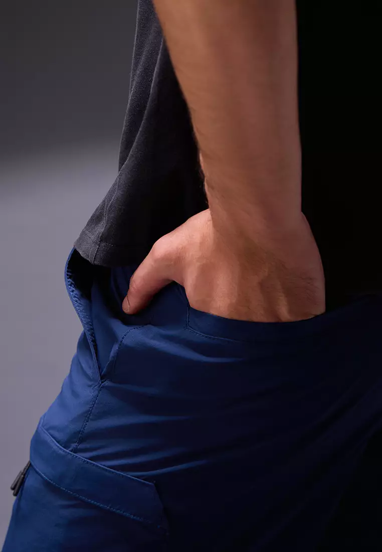 OxconShort Pants Cargo 4 WayStretch Nylon Cotton Navy