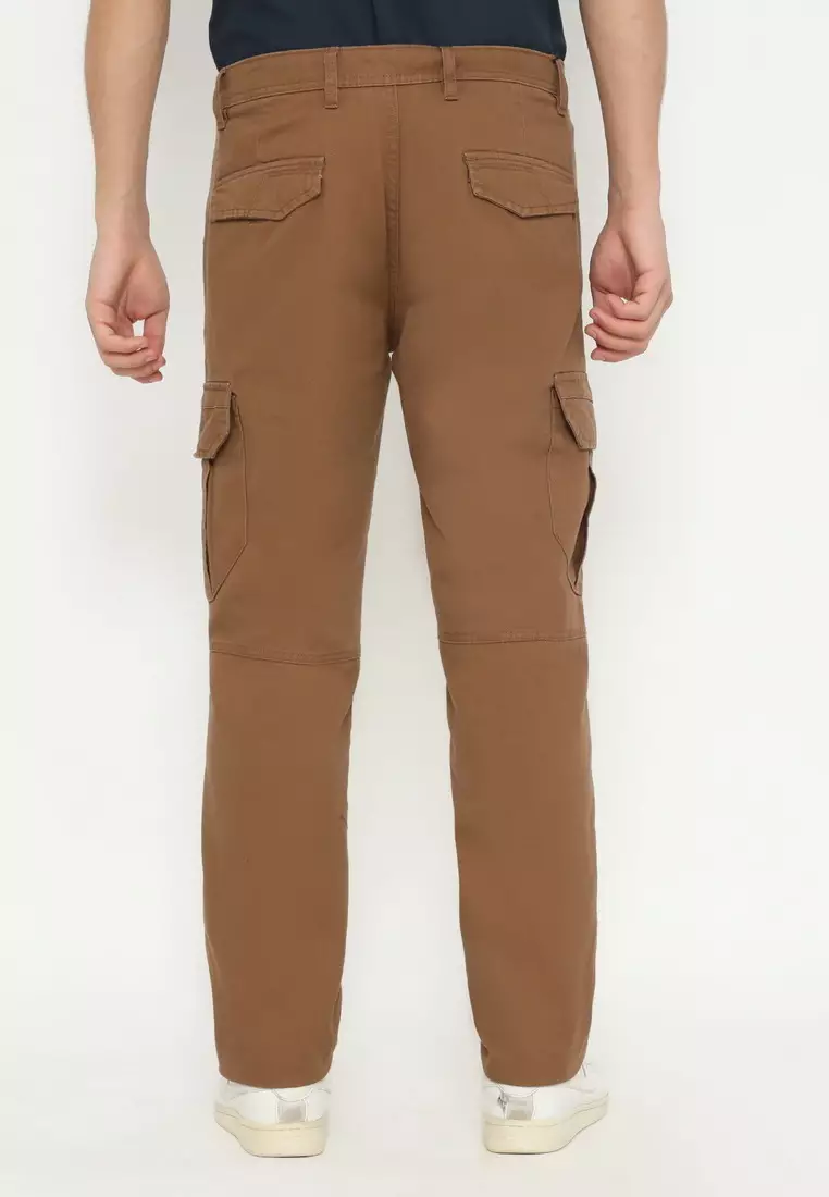 RBJ Celana Cargo Panjang Regular Fit Cotton Premium Pria