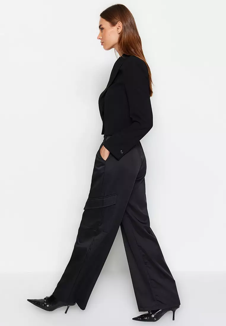 Wide Leg Cargo Pants