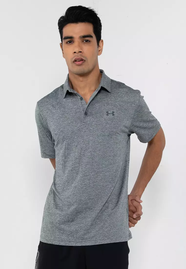 Under armour heathered polo hotsell