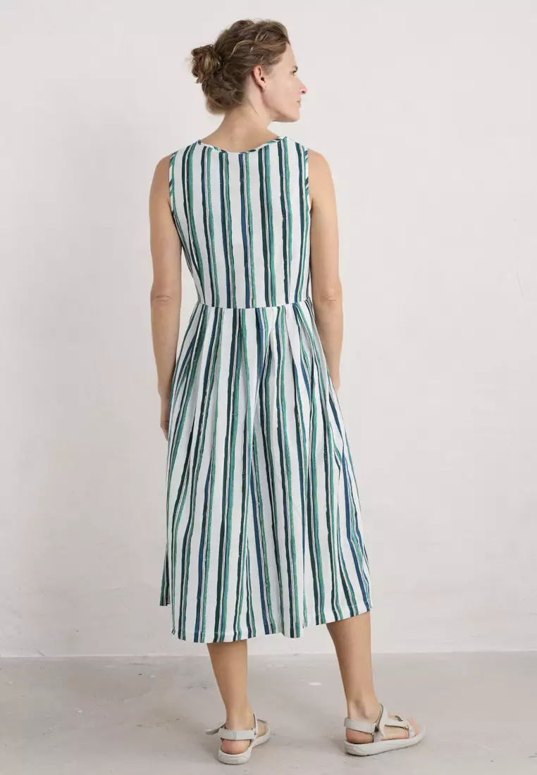 Buy Seasalt Cornwall Seasalt Cornwall White Farley's Dress Online ...