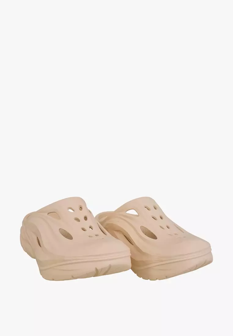 Ora Recovery Mule Unisex Sandal -  Cream