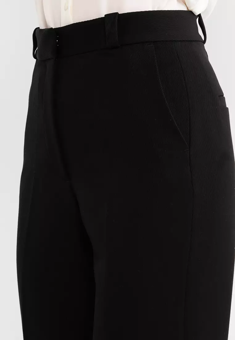 Wide Press Crease Trousers