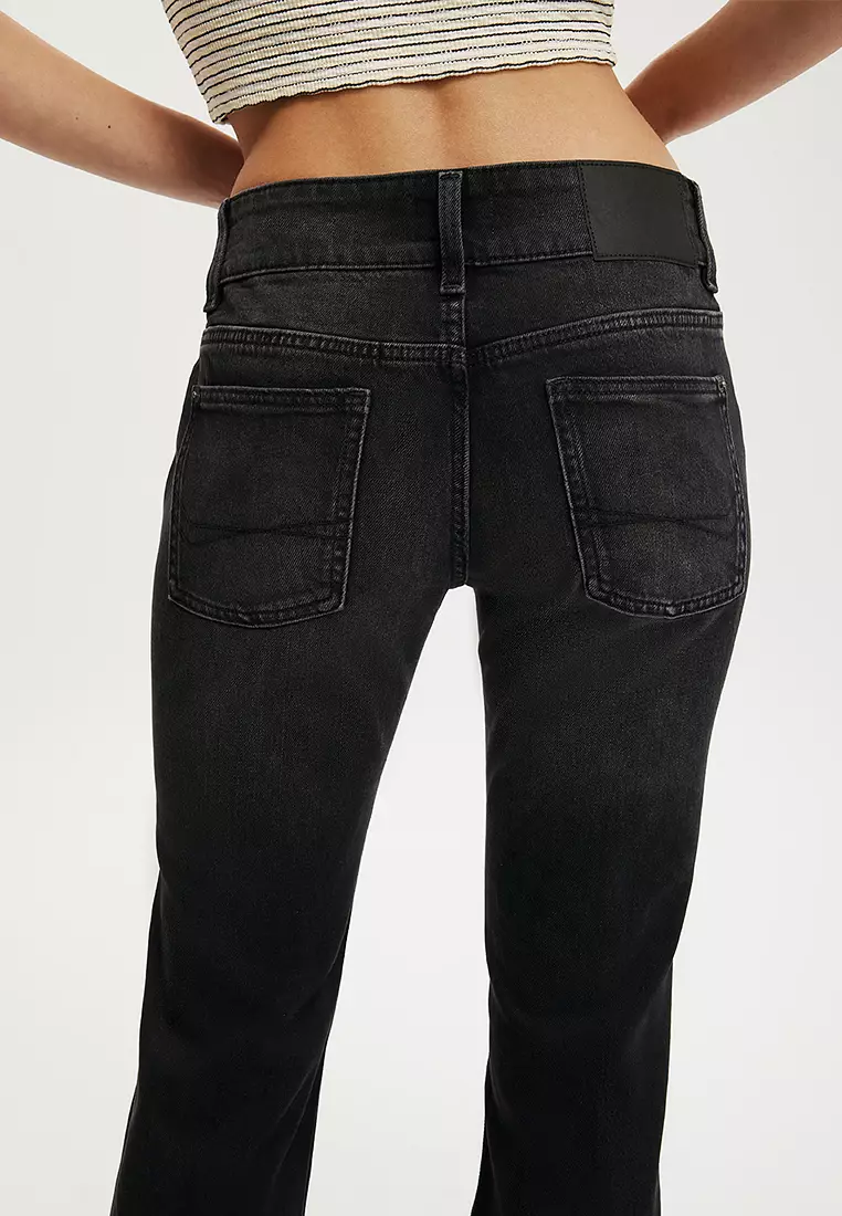 Low Rise Bootcut Jeans