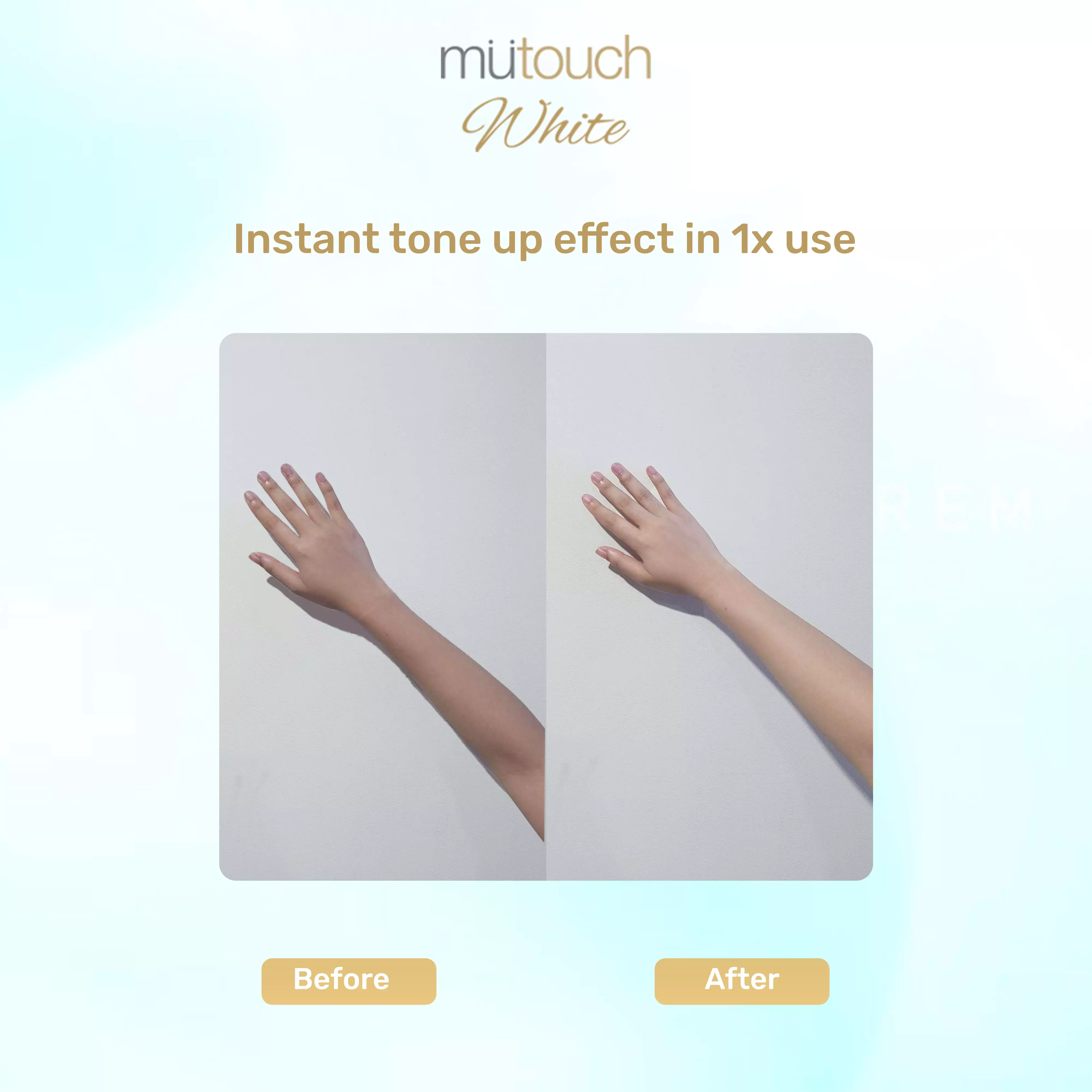 Mutouch White Body Lotion Brightening and Moisturizing – Daisy 400ml