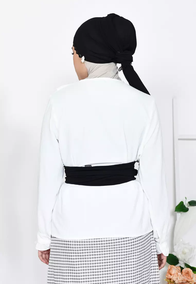 Ruby Obi Belt - Black M17802