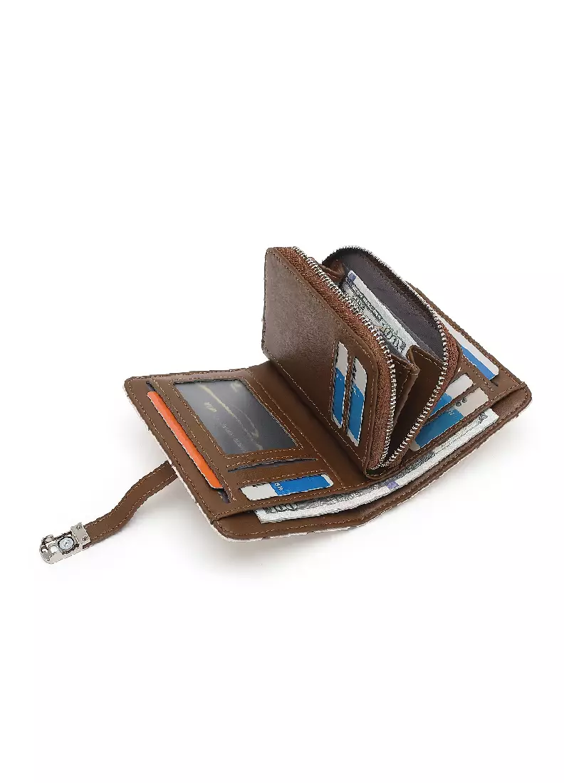 Women's Monogram Purse / Wallet (Dompet Wanita) - Cokelat