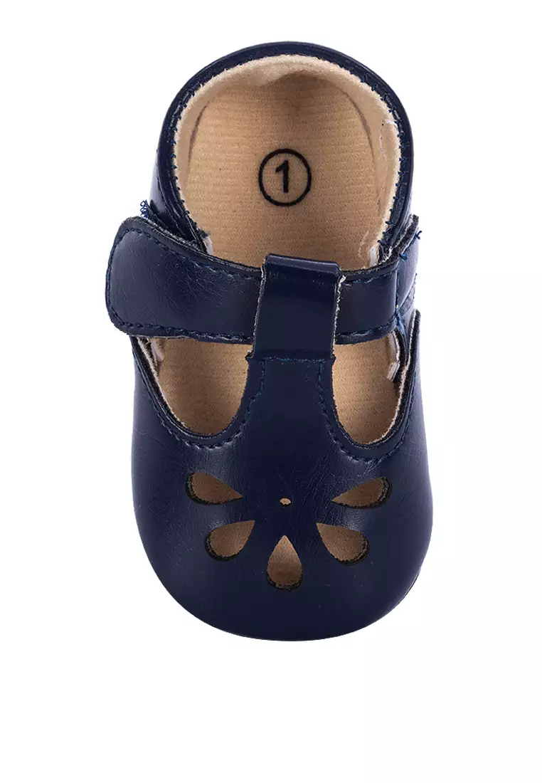 Classic Tbar Shoes with English Markings