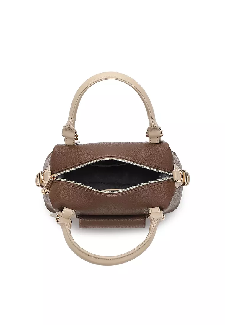 Women's Top Handle Bag / Sling Bag / Crossbody Bag / Shoulder Bag - Brown