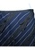 SELF-PORTRAIT blue self-portrait Knee Length Stripes Skirt in Navy 8B293AA9849689GS_5