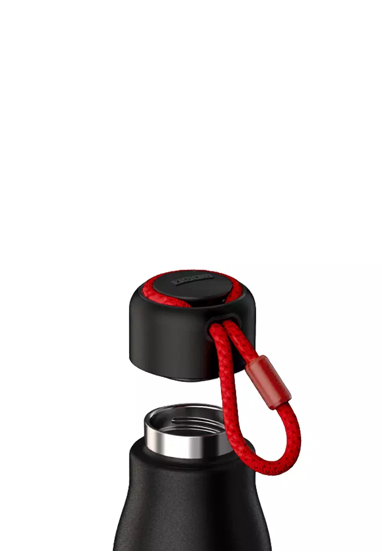 Zoku Black 18oz Stainless Bottle - Botol Minum Termos,  Botol Minum Tahan Panas Dingin