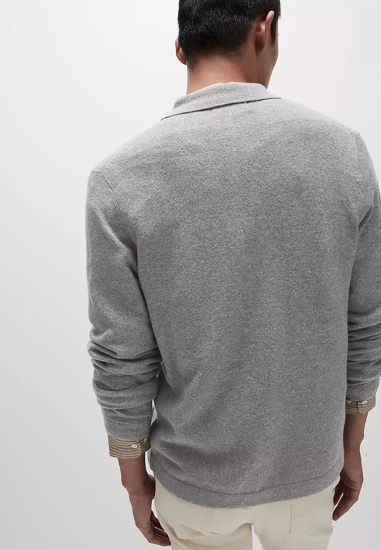 Air Yarn Knitted Jacket