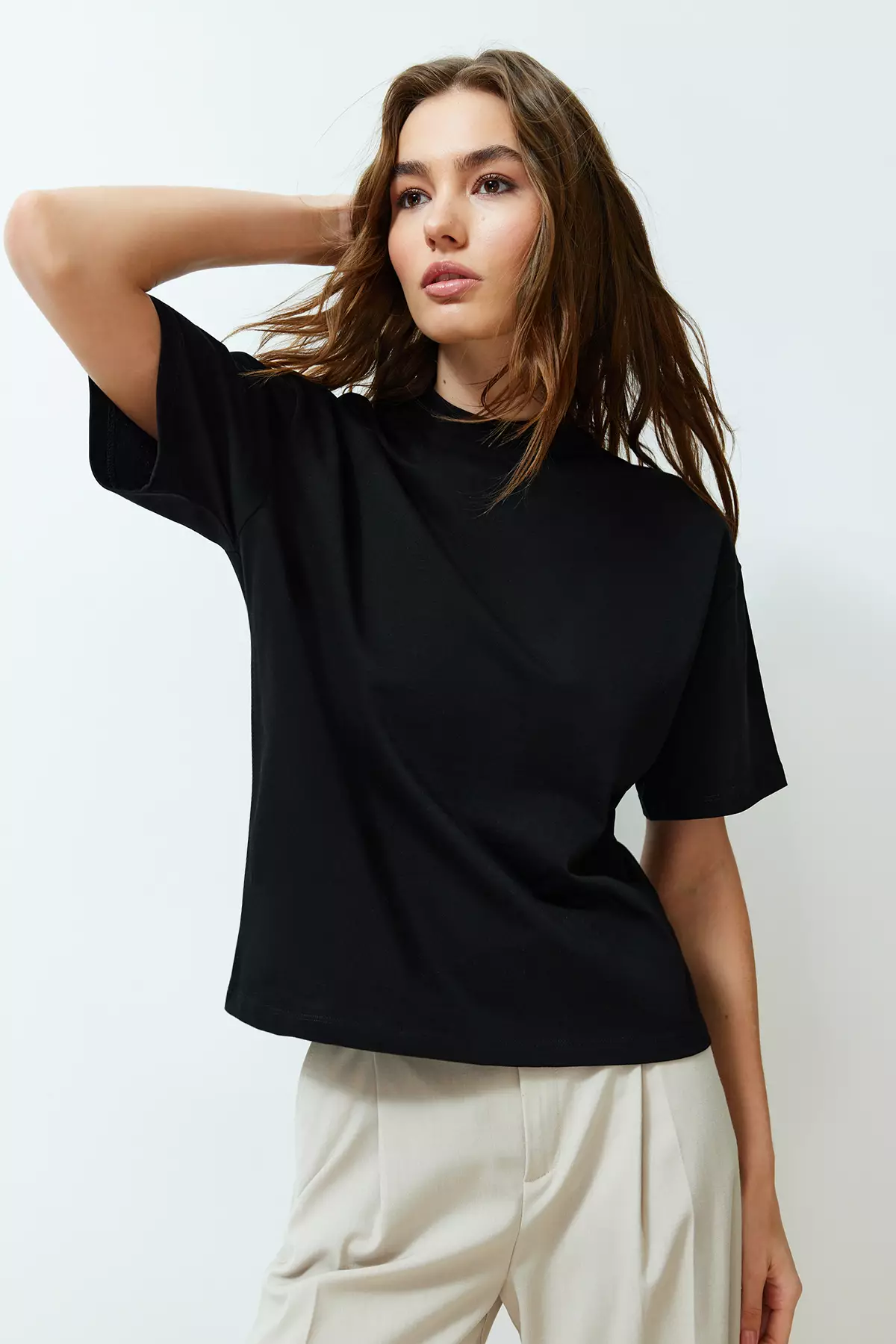 Mock Neck T-Shirt