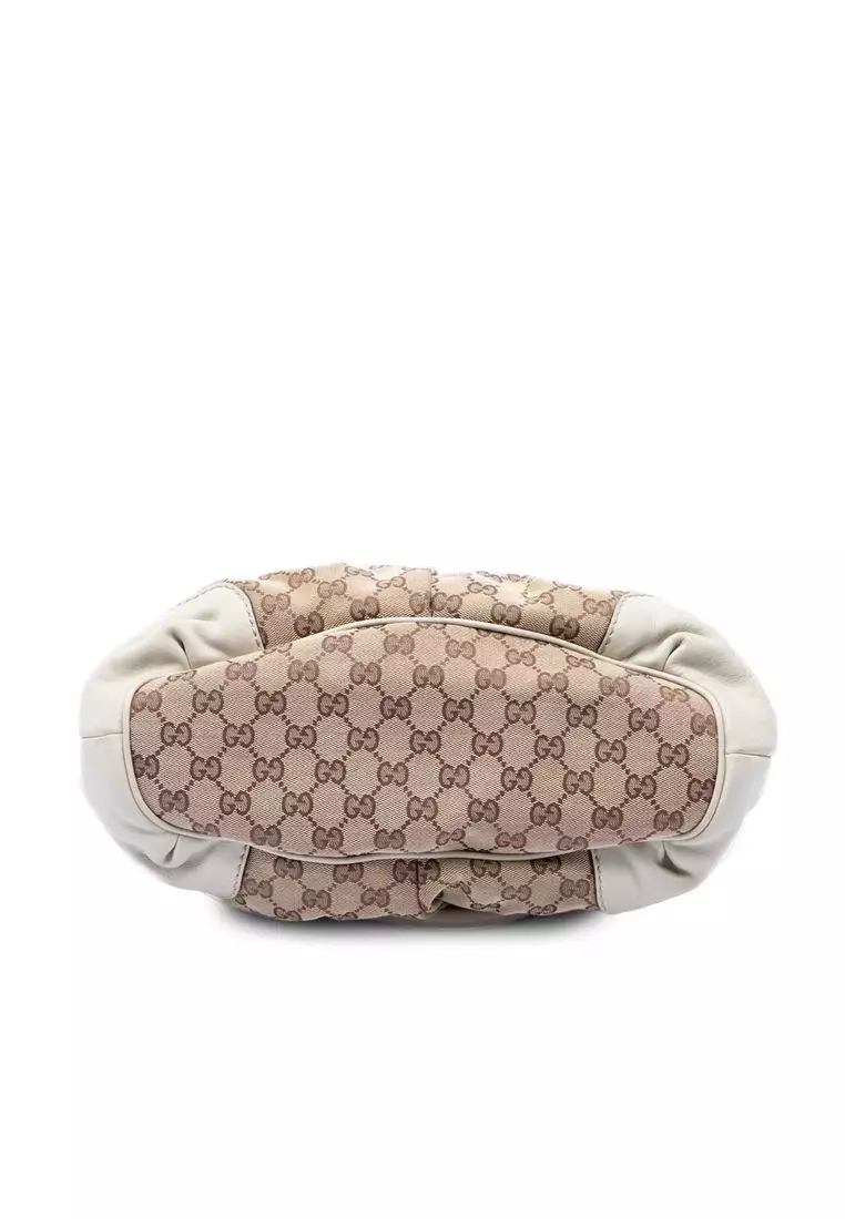 Pre-Loved Gucci Gg Canvas Sukey Satchel