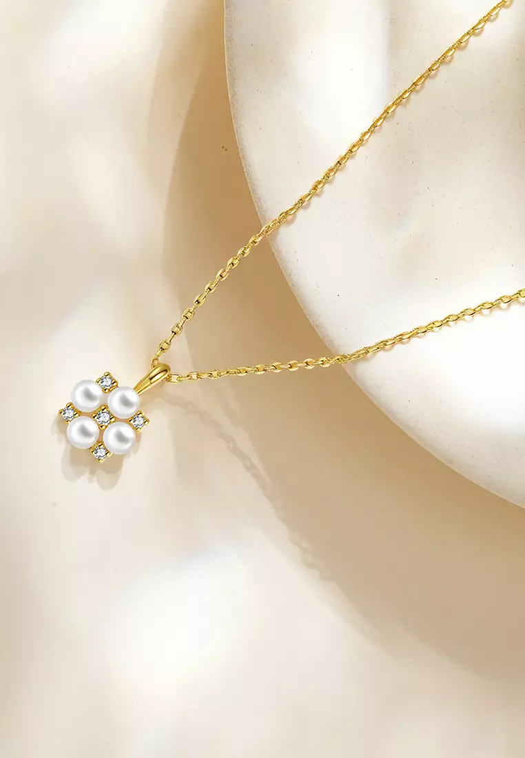 Kalung Wanita Titanium Anti Pudar Korea Elegan Wantia Original Kalung Cewek COD Kotak Indah