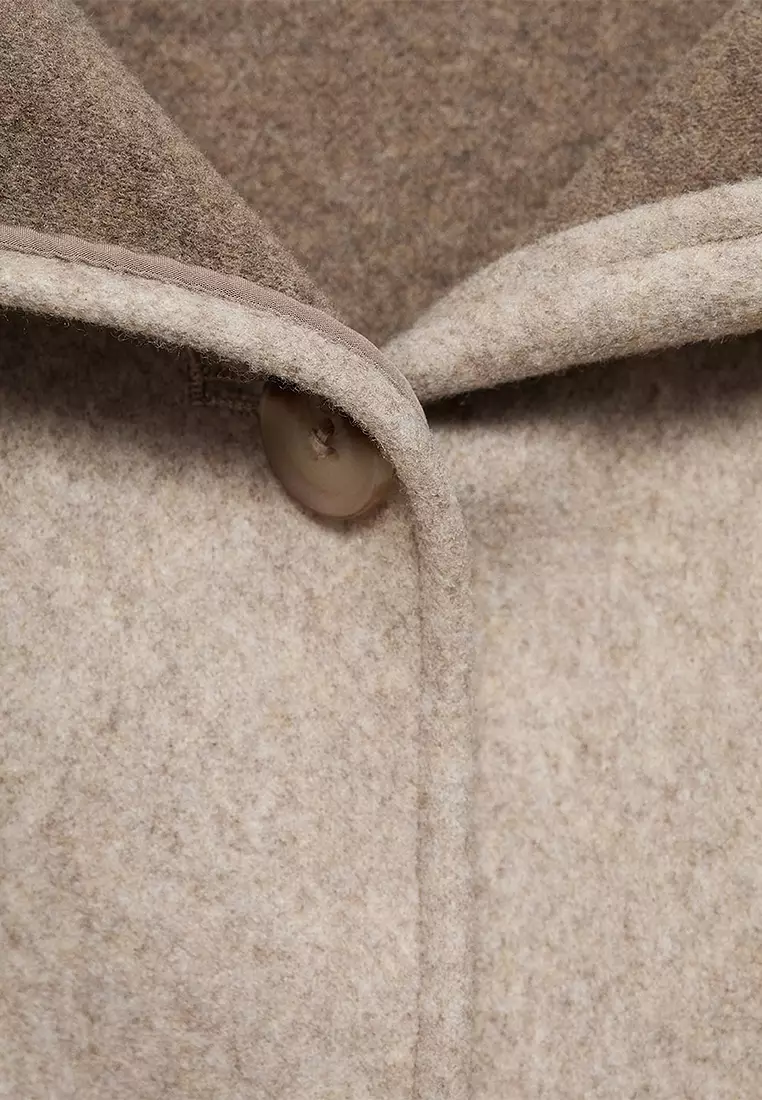 Cloth Coat with Pockets