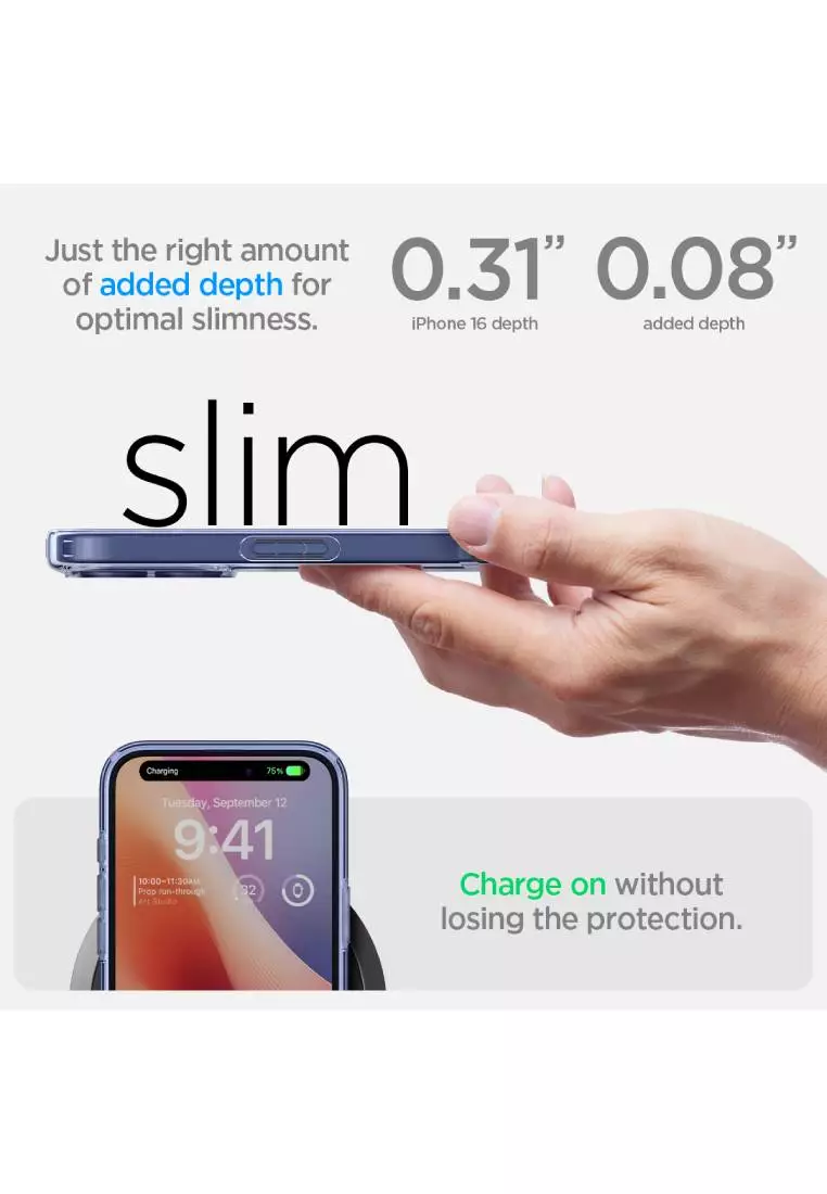 Buy Spigen Spigen iPhone 16 Case Ultra Hybrid Sky Crystal 2024 Online